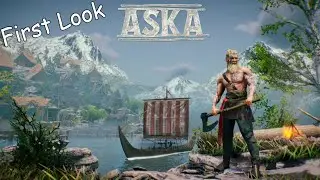 Aska | NEW Viking Open World Survival (Demo)
