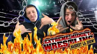 EXTREME MIDGET WRESTLING!! (PAINFUL)