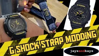 Fit JaysAndKays Metal Adapters Kit GA2100 GShock Casio Oak GMB2100 GAB2100 Modding Apple watch strap