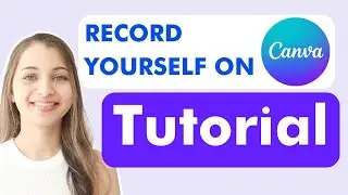 How to Record a Talking Head, Voiceover & AI Voice in Canva Presentations