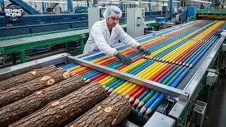 How Pencils Are Made (Complete Process)