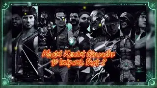 Karakter game Mortal Kombat transisi ke versi Inkpunk part.2 (AI Restyle) enjoy 😁