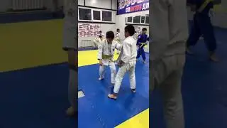 Judo Hikikomi Gaeshi - бросок через голову голенью, с захватом пояса сверху. ORTUS.KZ