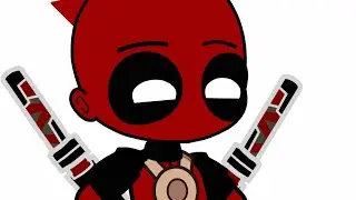 He was VERY hungry😅 (DEADPOOL!) (NOT OG.) (Made by Me:D)