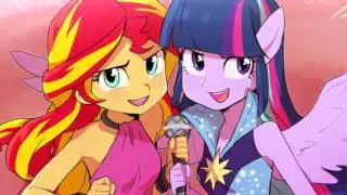 ♥Twilight Sparkle x Sunset Shimmer - MLP - My Past is Not Today ♥