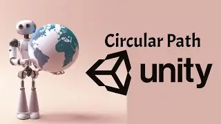 How To move an object in a circular path around a specific object in Unity! 