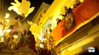 Arrow to Jesus of the Abnegation of San Bernardo as it passes through Marqués de Estella Street 2...