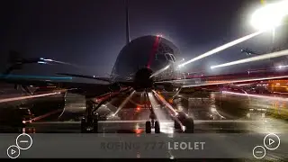 Boeing 777 De-icing