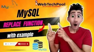 How to use REPLACE Function in MySQL in Hindi? | How to replace data of the table in MySQL?