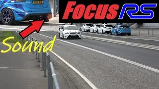 Ford Focus RS Sound Fly By / RS Crew goes CRAZY....and McLaren