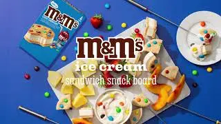 M&M’S Ice Cream Snack Board