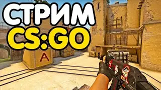 Глобал бустит. Играем ММ со зрителями. Кейсы. Розыгрыш. Стрим CSGO