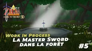 Zelda ALTTP Remake - WIP #05 - The master sword in the forest