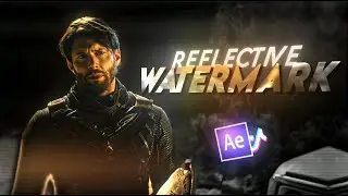 Reflective Watermark || After Effects