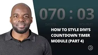How to Create a Countdown Timer with an Animated Gradient Background