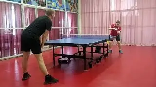 Каюмов Адель (RTTF: 606) vs Габитова Камилла (ФНТР: 73. RTTF: 345)