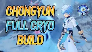 CHONGYUN FULL CRYO BUILD! ULTI INFINITO! | Genshin Impact