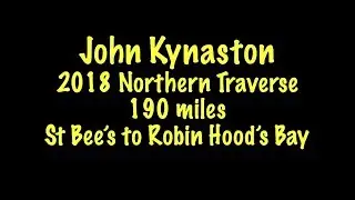 John Kynaston running 2018 Northern Traverse