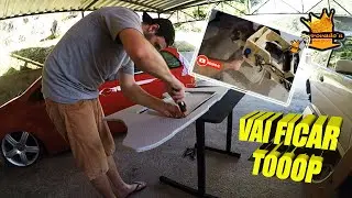 Encarpetamento do porta malas e inicio da instalação!!! #suspensaoaar #golG2 #carrorebaixados