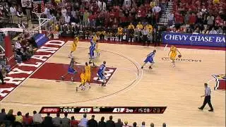 Gerald Henderson Quiets Crowd at Maryland