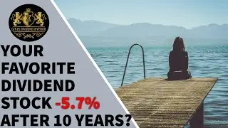 Your Favorite Dividend Stock DOWN 5.66% After 10+ Years? Inflation vs Dividends!