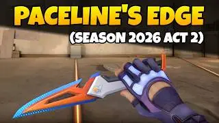 New Season 2026 Act 2 Battle Pass Knife Skin - Valorant