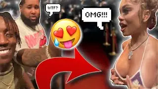 TOUCHING BIG LATTO 😍 *NOT CLICKBAIT* (SECURITY TRIES FIGHTING ME!)
