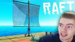 CONSTRUI UMA VELA no MEU BARCO!!! Raft