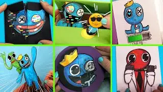 6 супер ИДЕЙ для фанатов РАДУЖНЫЕ ДРУЗЬЯ  😬 Rainbow Friends  | часть 2 ► ROBLOX Рисование Для Всех