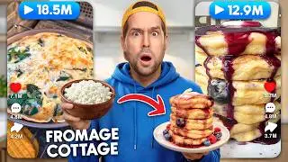 I'm Testing Viral Cottage Cheese Recipes for 24 Hours