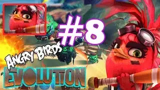 Angry Birds Evolution: Gameplay Chapter-5 Flighty Birdy Trap Level 20-21