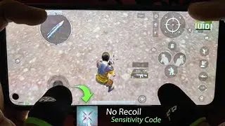 4 Finger No Recoil Sensitivity Setting + Code | Op Sensitivity Code + Claw Setup Code 🔥