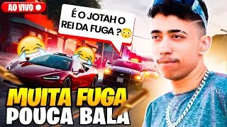 FUGINDO DA POLICIA NO GTA RP - MELHORES FUGAS - AO VIVO ( JOTAH )