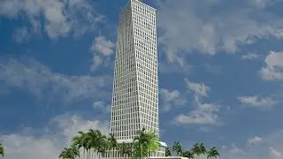 The Making Of a Twisting Skyscraper Using Sketchup And Vray