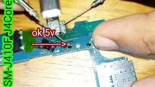 samsung j4 core sm j410f not charging issue easy fix with only jumper / bypass ic easy fix