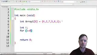 24. C Programming - Array Display