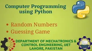 [Python Programming Basics to Advanced]: Random Numbers in Python | Lab 15