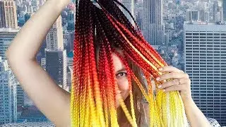 The EASY way. AFROBRAIDS for yourself. LOZNITSA
