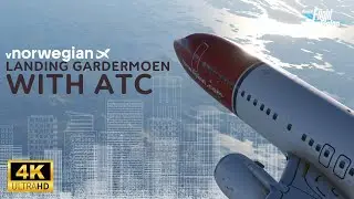 CINEMATIC | ILS 01R landing in Oslo | PMDG 737