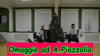 Piazzolla. Танго. Accordion Тундр - Дуо. Гармонист. Баянист. Баян. Аккордеонист. Фольклор.