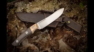 Нож ручной работы из стали М 390 "Эндемик"