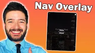 Build Responsive Navigation Overlay! Html, CSS, JavaScript Tutorial
