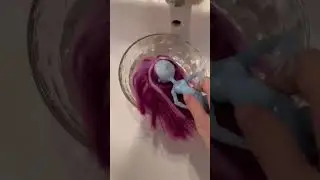 Моем куклу с Авито #monsterhigh #washing #монстерхай