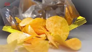 Full Automatic Potato Chips Processing Machine Line #chips #potato