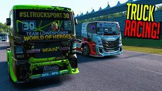 I Tried Truck Racing For The First Time in Assetto Corsa!
