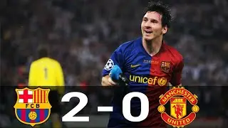 Barcelona vs Manchester United 2-0 ESPN (Relato Fernando Palomo) UCL Final 2009