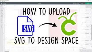 How To Import SVG Files on Cricut Design Space