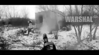 Patrolling Ukrainian soldiers discover a Russian soldiers hide in a basement and neutralise them!!