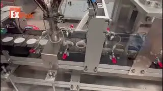 1-lane K-cup ground cocoa filling machine suitable for small batch coffee roaster