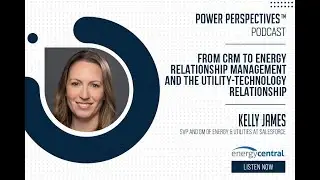 'From CRM to Energy Relationship Management ' with Kelly James, Salesforce